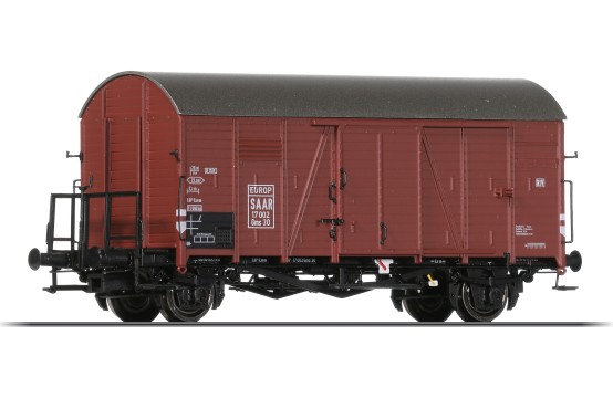 BRAWA 47973 H0 Gedeckter Güterwagen Gms 30 der SAAR / EUROP 