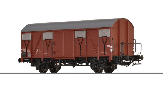 BRAWA 50155 H0 Gedeckter Güterwagen Grs-60 Gmmhs, DB 