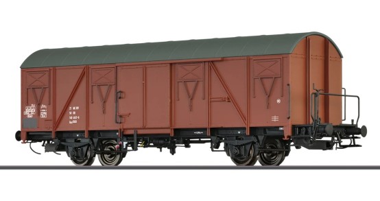 BRAWA 50909 H0 Gedeckter Güterwagen Gos, DR 