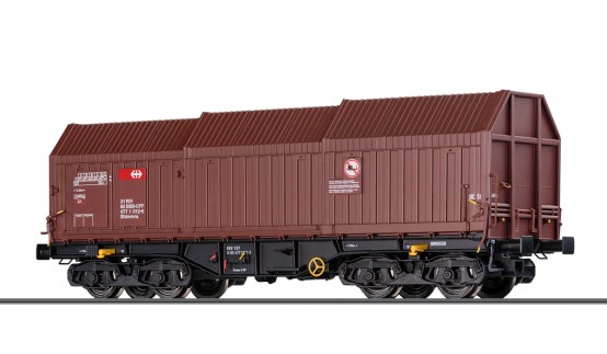 BRAWA 51015 H0 Teleskophaubenwagen Shimms, SBB 