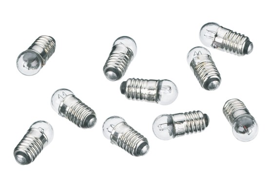 Märklin E600100 Glühlampe 19V E5,5 hell (10 Stück) Modelleisenbahn