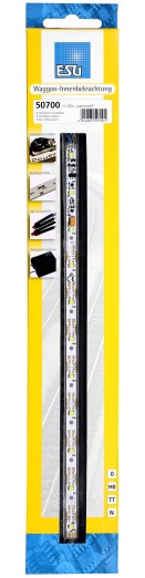 Preview: ESU 50700 H0/TT/N Innenbeleuchtung warmweiß mit Schlusslicht 