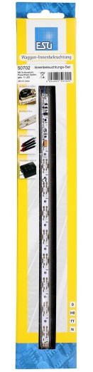 Preview: ESU 50702 H0/TT/N Innenbeleuchtung gelb mit Schlusslicht 
