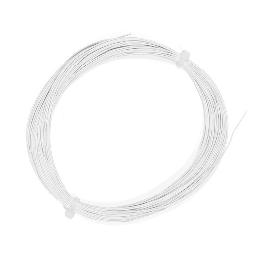ESU 51940 Hochflexibles Kabel 10m, Ø 0,5 mm, Farbe weiss 