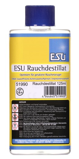 ESU 51990 Dampf-Rauch Destillat, 125 ml Flasche 