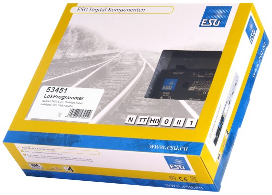 Preview: ESU 53451 Lokprogrammer mit USB Adapter 
