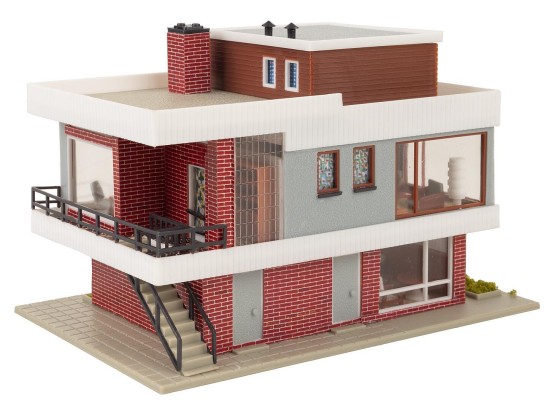 Preview: FALLER 109257 H0 B-257 Modernes Haus mit Flachdach 