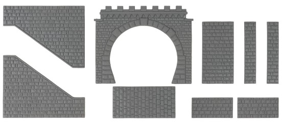 Preview: FALLER 120578 H0 Tunnelportal, 2-gleisig 