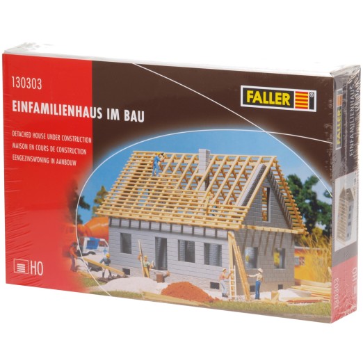 Preview: FALLER 130303 H0 Einfamilienhaus im Bau 