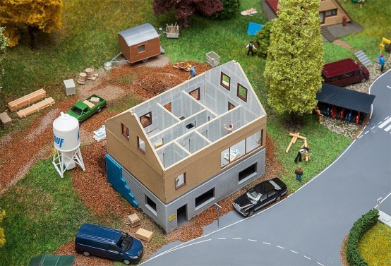 Preview: FALLER 130559 H0 Haus im Bau 