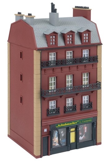 FALLER 130713 H0 Stadthaus, 4-stöckig 