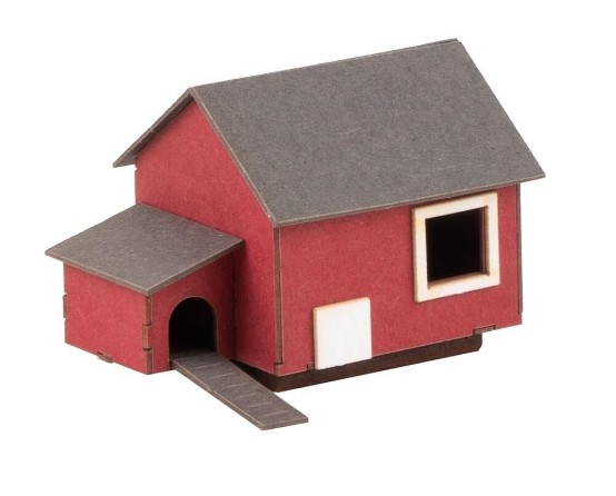 Preview: FALLER 180298 H0 Hühnerhaus 