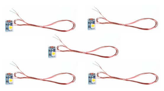 FALLER 180653 LEDs, warm weiß (5 Stück) 