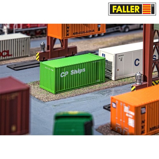 Preview: FALLER 180830 H0 20' Container „CP Ships“ 