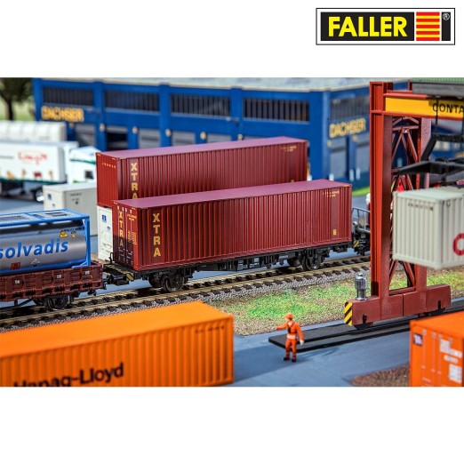 Preview: FALLER 180850 H0 40' Container „XTRA“ 