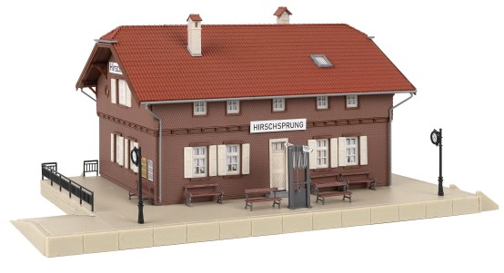 Preview: FALLER 191822 H0 Bahnhof Hirschsprung 