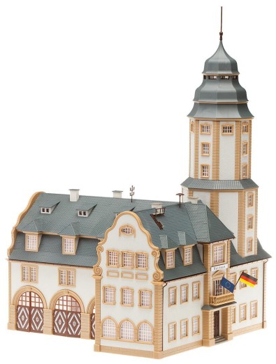 Preview: FALLER 191835 H0 Rathaus mit Feuerwache 