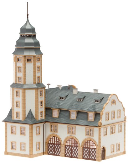 Preview: FALLER 191835 H0 Rathaus mit Feuerwache 