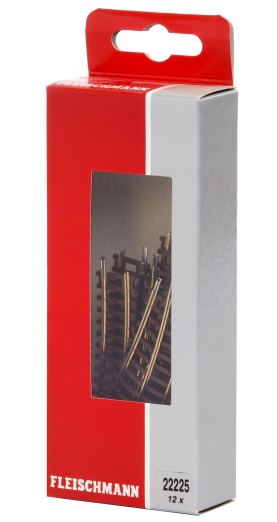 Preview: Fleischmann 22225 N Gebogenes Gleis R4 