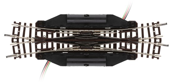 Fleischmann 22246 N Elektrische Doppelkreuzungsweiche 15° 