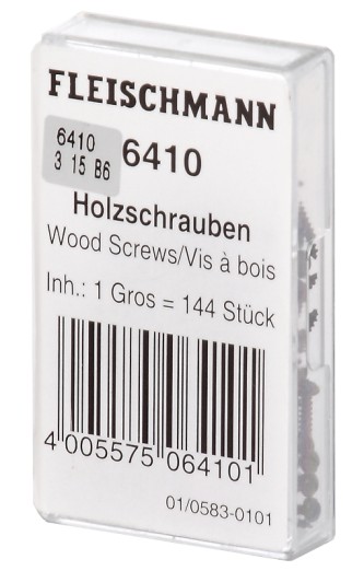 Preview: Fleischmann 6410 Holzschrauben (144 Stück) 