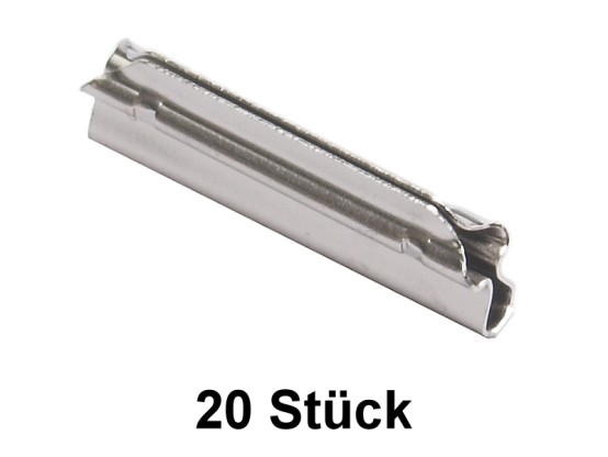 Fleischmann 6434 H0 Metall-Schienenverbinder (20 Stück) 