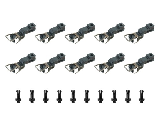 Fleischmann 6523 H0 Schlitz-Tauschkupplung (10 Stück) 