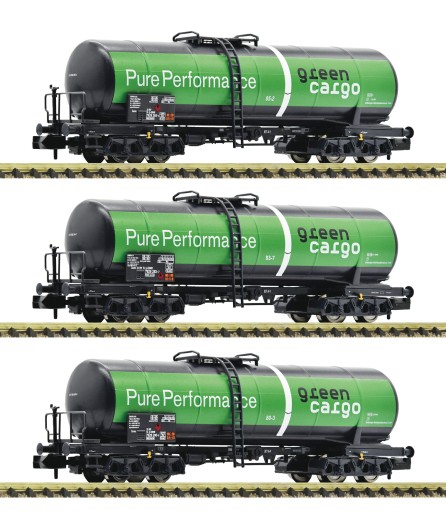 Fleischmann 825817 N Kesselwagen Zacns, Ermewa 3er-Set 