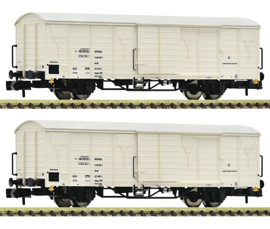 Fleischmann 826212 N Kühlwagen, DR 2er-Set 