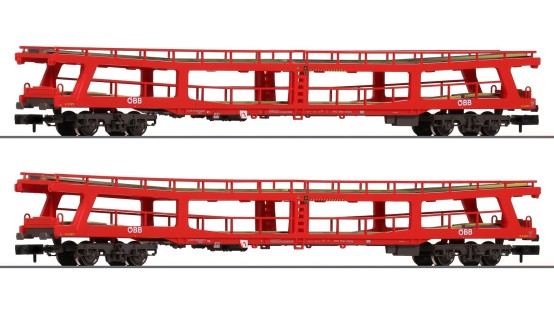 Fleischmann 829502 N Reisezug-Autotransportwagen, ÖBB 2er-Set