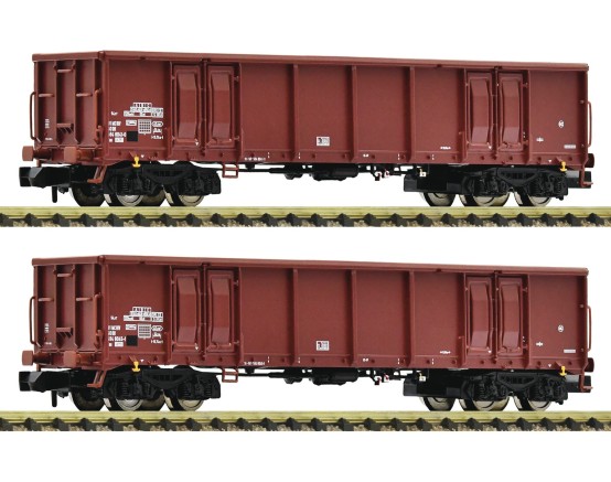Fleischmann 830253 N Offene Güterwagen, DR 2er-Set 