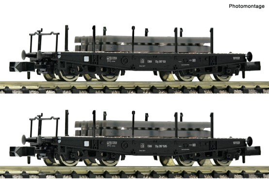 Fleischmann 845607 N Schwerlast-Flachwagen, ÖBB 2er-Set 