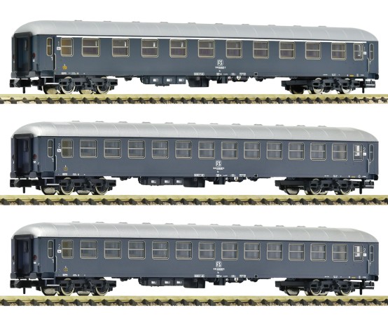 Fleischmann 863960 N UIC-X-Schnellzugwagen, FS 3er-Set 