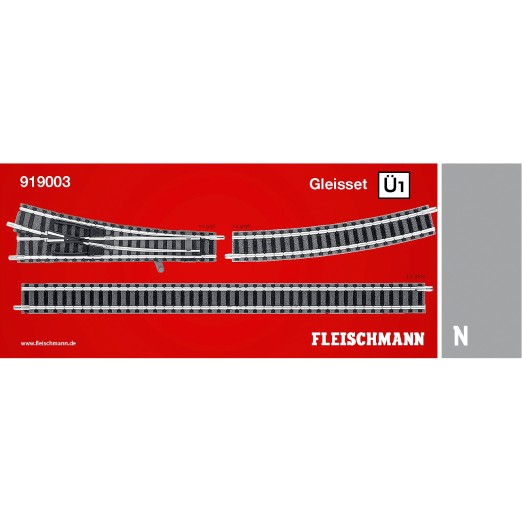 Fleischmann 919003 N Profi-Gleisset Überholgleis Ü1 