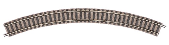 Fleischmann 9125 N Gebogenes Gleis R2, 45° 