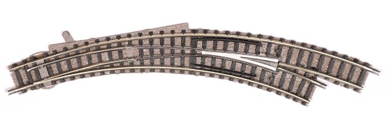 Fleischmann 9169 N Bogenweiche für Handbetrieb, rechts 