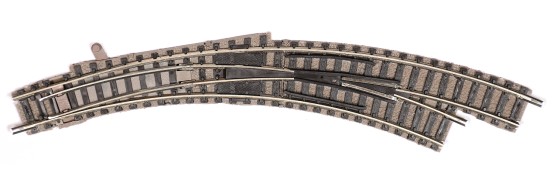 Fleischmann 9175 N Bogenweiche für Handbetrieb, rechts 