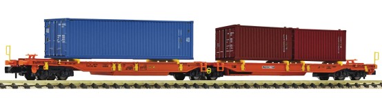 Fleischmann 825013 N Doppeltaschen-Gelenkwagen, Wascosa 