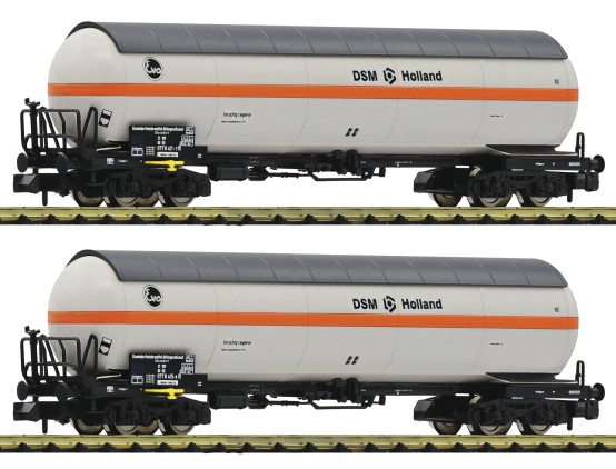 Fleischmann 849101 N Druckgaskesselwagen, NS 2er-Set 