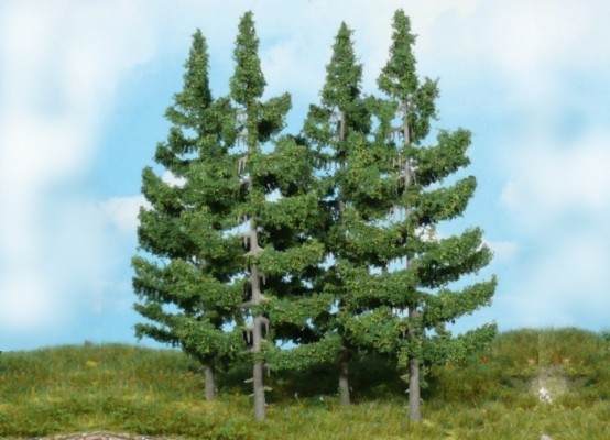 Preview: Heki 2122 H0/TT 4 Relief Tannen 17 cm 