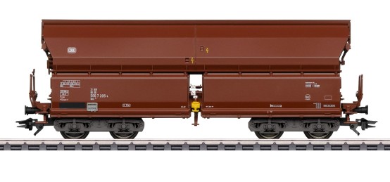 Preview: Märklin 00730 H0 Schwenkdachwagen Tals 968, DB 24er-Set (Display)
