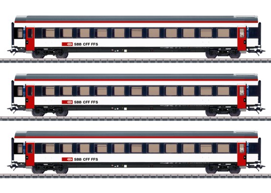Märklin 42153 H0 Schnellzugwagen EW IV B, SBB 3er-Set 
