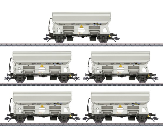 Märklin 46306 H0 Schwenkdachwagen, NS/Armita 5er-Set 
