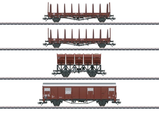 Märklin 46662 H0 Güterwagen, DB 4er-Set 