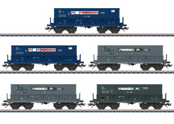 Märklin 48433 H0 Erzwagen Minéralier CFL/ARBED 5er-Set 