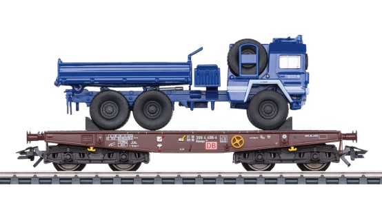 Märklin 48836 H0 Schwerlastwagen Rlmmps 651 mit MAN 3-Achser THW Kipper