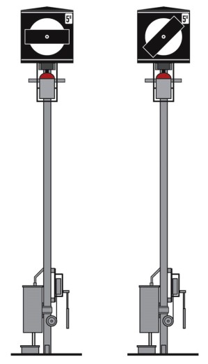 Preview: Märklin 70421 H0 Form-Gleissperrsignal 