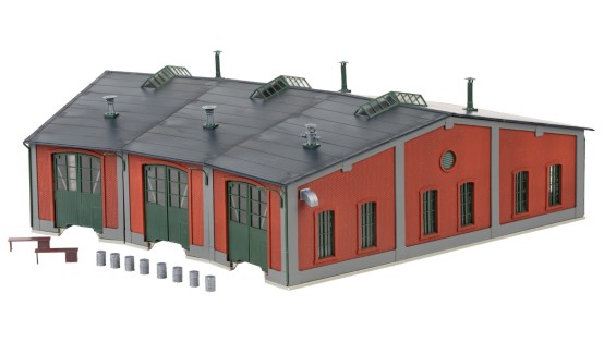 Märklin 72887 H0 Bausatz Ringlokschuppen 