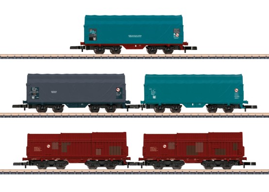 Märklin 86358 Spur Z Güterwagen, SNCB 5er-Set 
