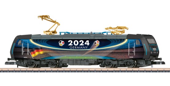 Märklin 88488 Spur Z E-Lok BR 185.2, Fußball EM 2024 